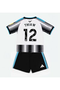 Newcastle United Malick Thiaw #12 Babyklær Hjemme Fotballdrakt til barn 2026-27 Korte ermer (+ Korte bukser)